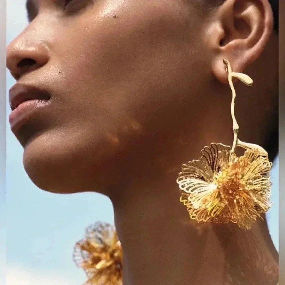 🔥🔥Zara flower earrings